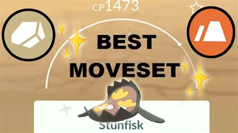 best stunfisk moveset.